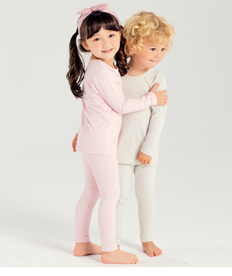 TTASOM - Korean Children Fashion - #Kfashion4kids - Simple Pink Warm Easywear - 4