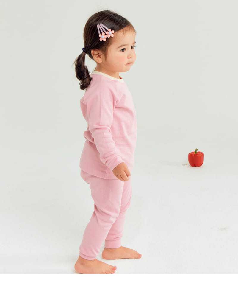 TTASOM - Korean Children Fashion - #Kfashion4kids - Raglan Pink Fraise Easywear - 3