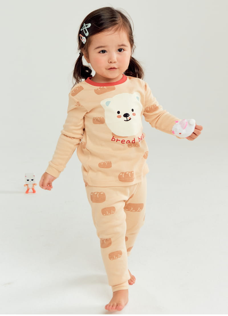 TTASOM - Korean Children Fashion - #Kfashion4kids - Bread Bear Fraise Easywear - 2