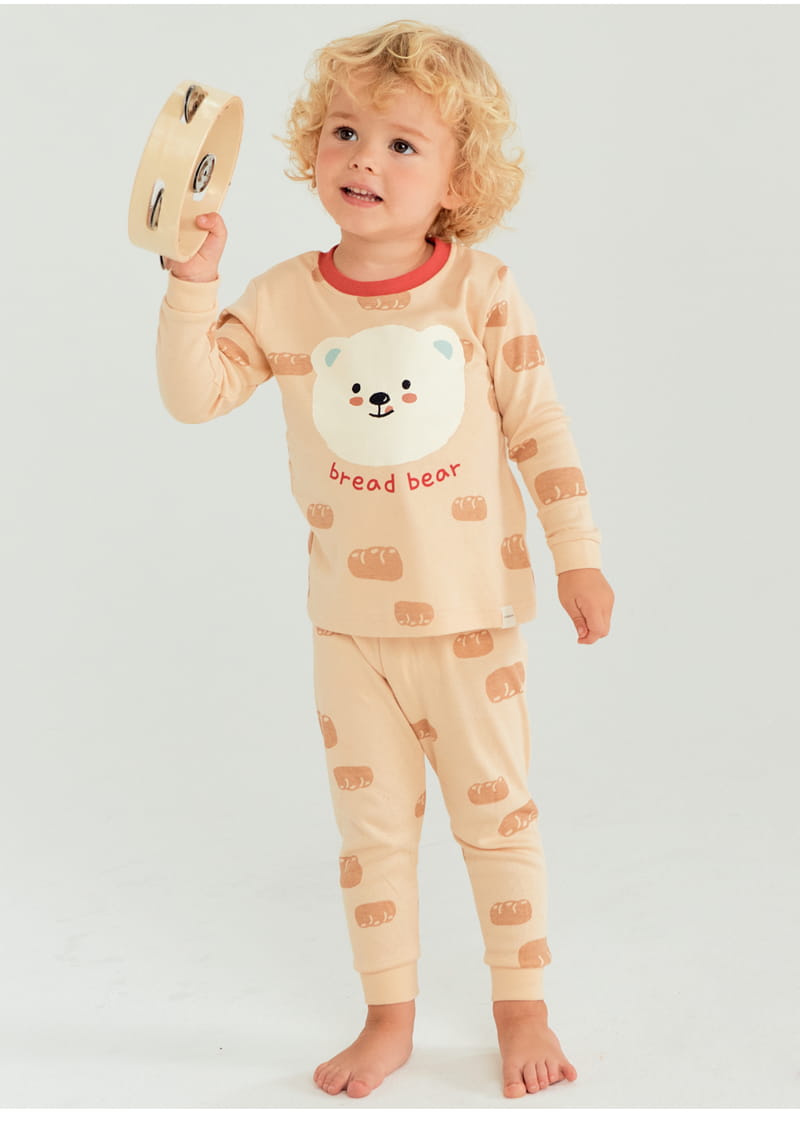 TTASOM - Korean Children Fashion - #Kfashion4kids - Bread Bear Fraise Easywear - 3