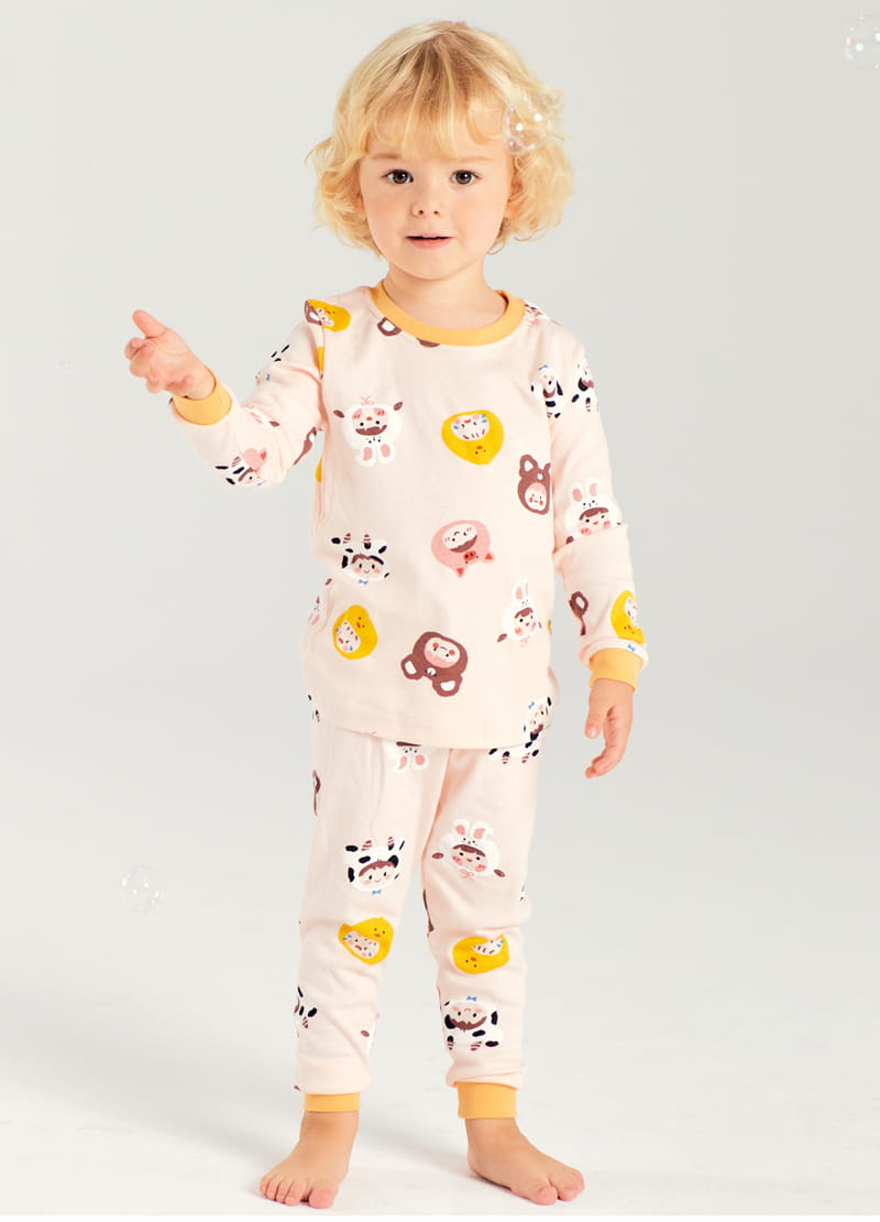 TTASOM - Korean Children Fashion - #Kfashion4kids - Animal Har Fraise Easywear - 2