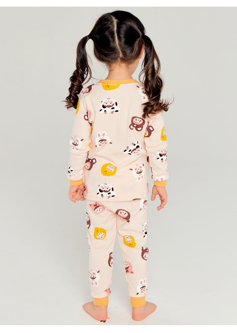 TTASOM - Korean Children Fashion - #Kfashion4kids - Animal Har Fraise Easywear - 4
