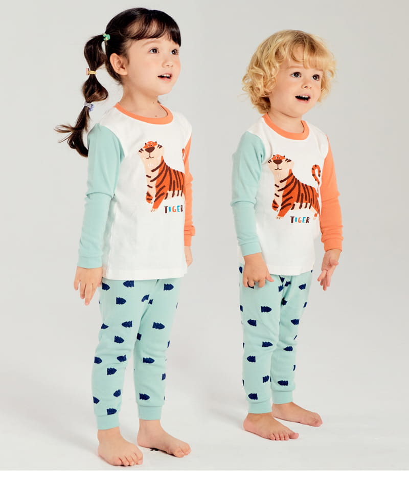 TTASOM - Korean Children Fashion - #Kfashion4kids - Gogo Tiger Fraise Easywear - 2