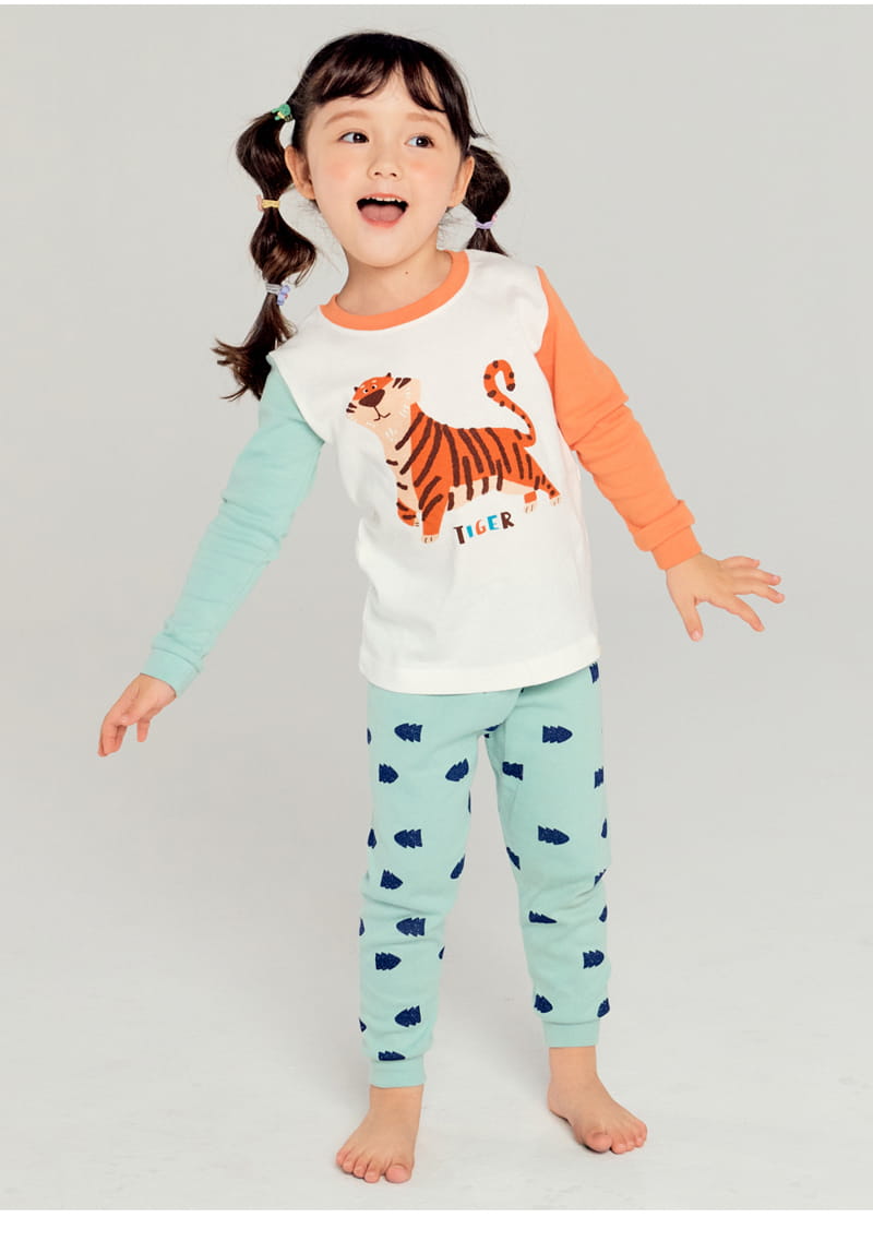 TTASOM - Korean Children Fashion - #Kfashion4kids - Gogo Tiger Fraise Easywear - 3