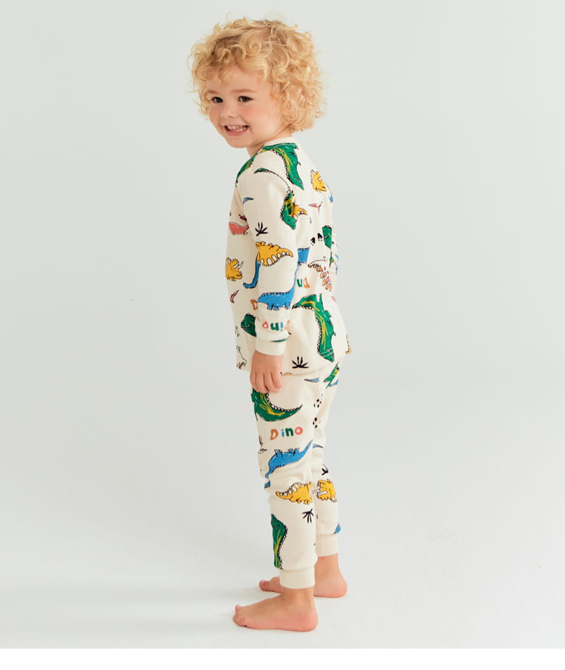 TTASOM - Korean Children Fashion - #Kfashion4kids - Dino Friends Fraise Easywear - 4