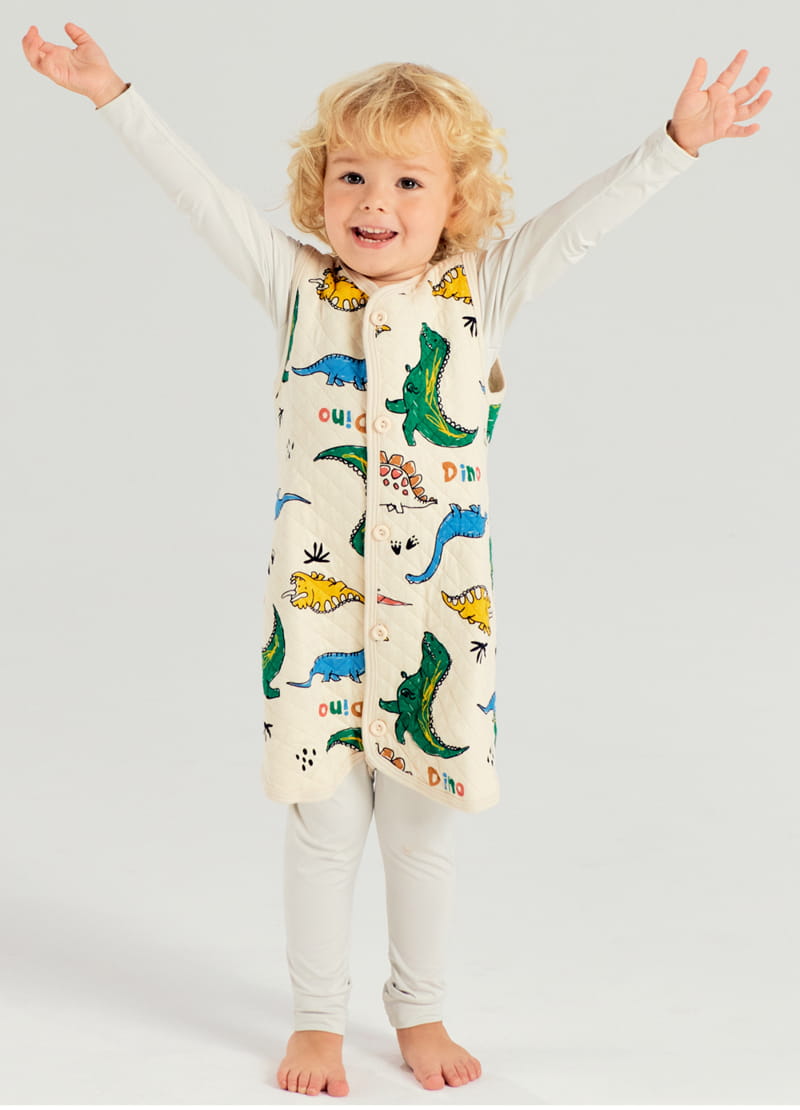 TTASOM - Korean Children Fashion - #Kfashion4kids - Cung Cung Warm Sleep Vest - 2