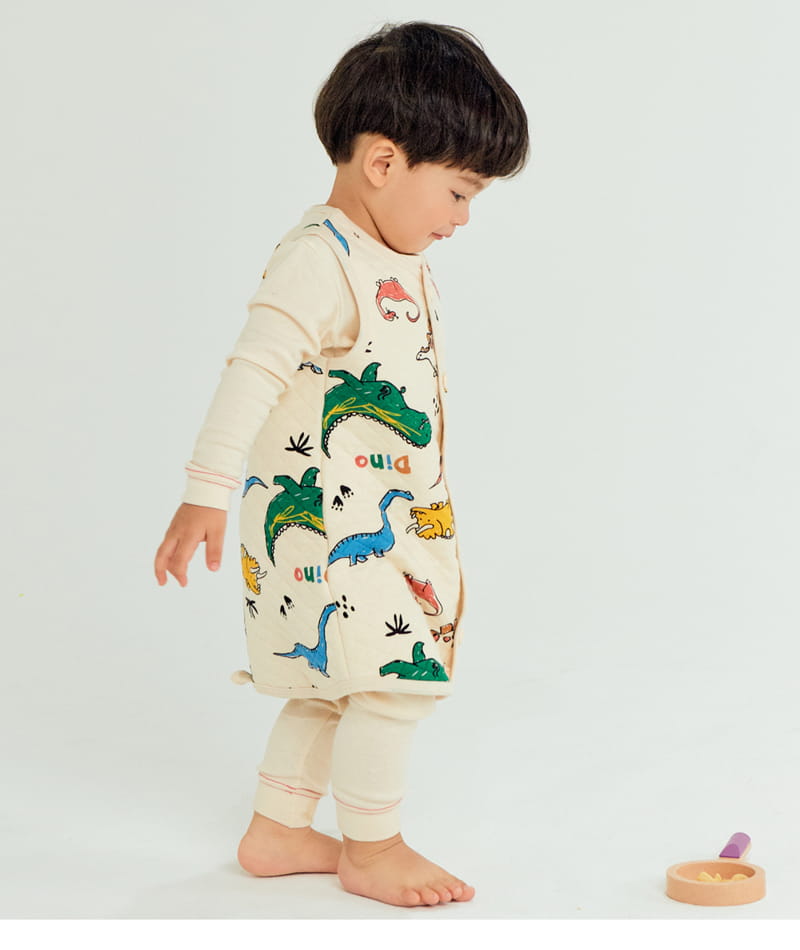 TTASOM - Korean Children Fashion - #Kfashion4kids - Cung Cung Warm Sleep Vest - 3