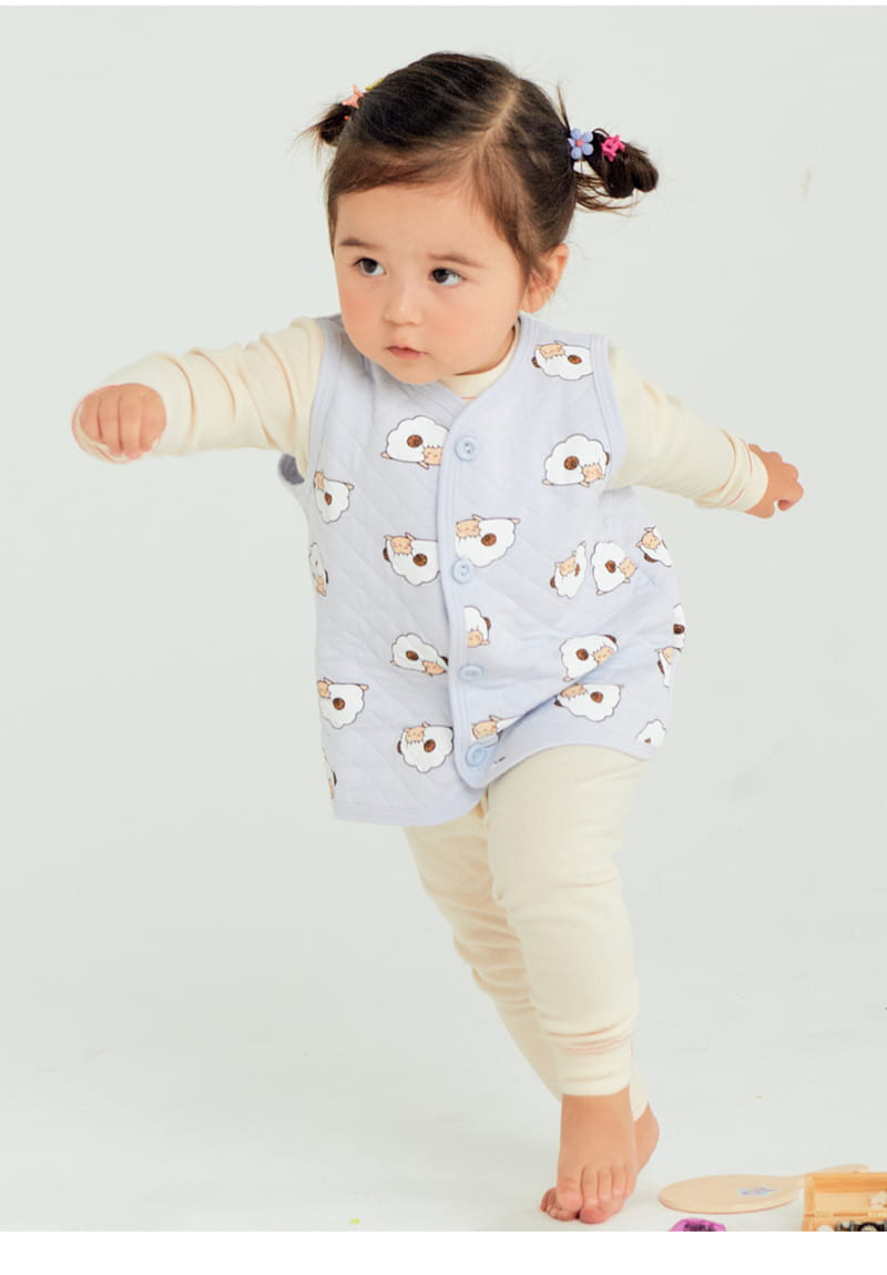 TTASOM - Korean Children Fashion - #Kfashion4kids - Dream World Short Sleep Vest - 3