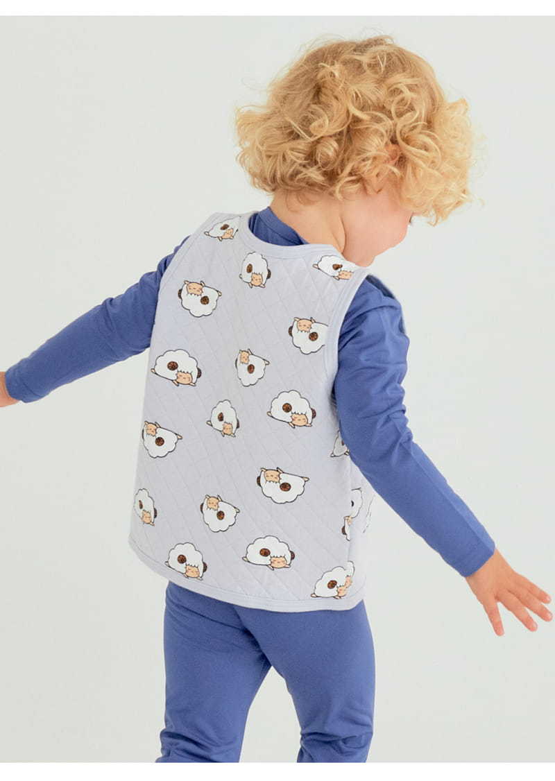 TTASOM - Korean Children Fashion - #Kfashion4kids - Dream World Short Sleep Vest - 4