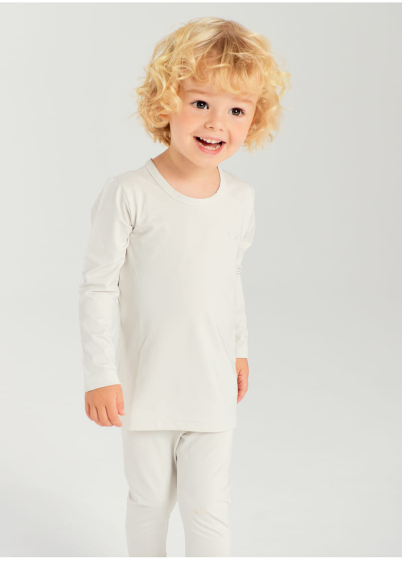 TTASOM - Korean Children Fashion - #Kfashion4kids - Simple Oatmeal Warm Easywear - 2