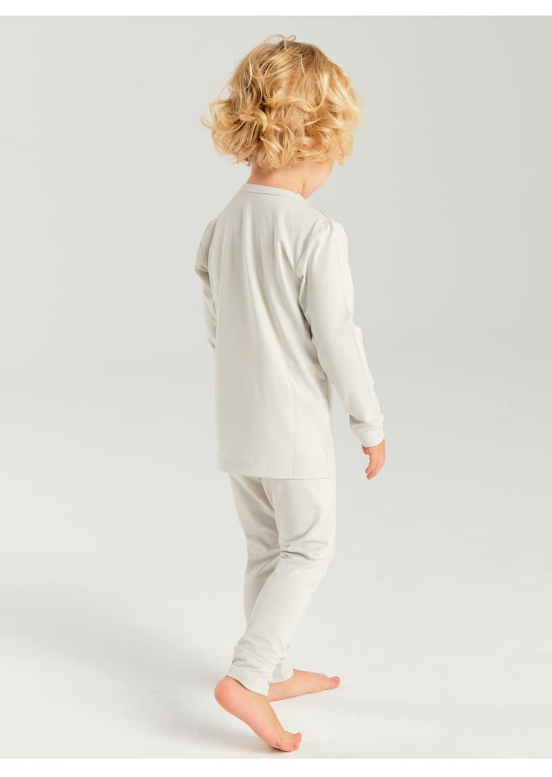 TTASOM - Korean Children Fashion - #Kfashion4kids - Simple Oatmeal Warm Easywear - 3