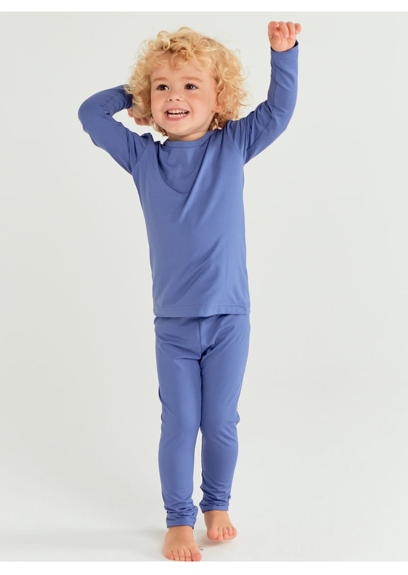 TTASOM - Korean Children Fashion - #Kfashion4kids - Simple Navy Warm Easywear - 2