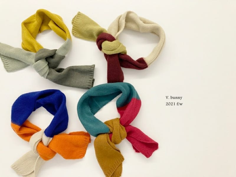V BUNNY - Korean Children Fashion - #Kfashion4kids - Rainbow Muffler
