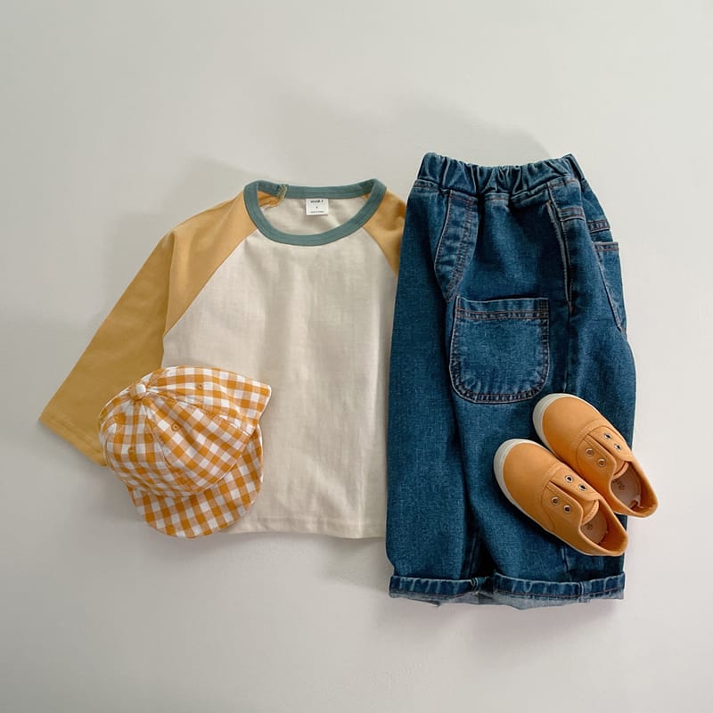 VIVID I - Korean Children Fashion - #Kfashion4kids - Vivid Raglan Tee - 10