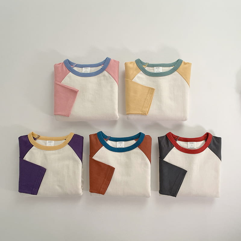 VIVID I - Korean Children Fashion - #Kfashion4kids - Vivid Raglan Tee - 5