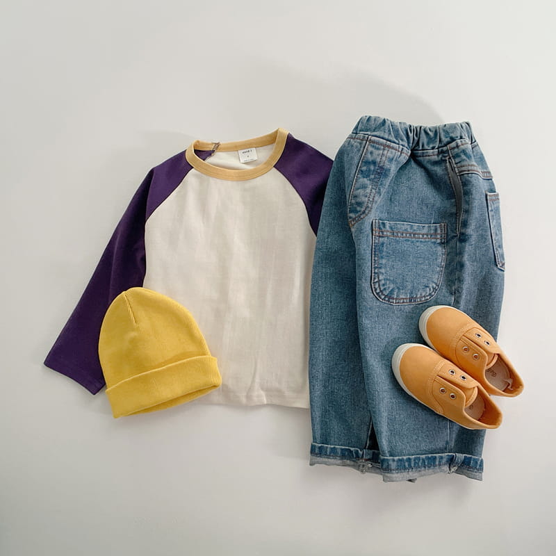 VIVID I - Korean Children Fashion - #Kfashion4kids - Vivid Raglan Tee - 7