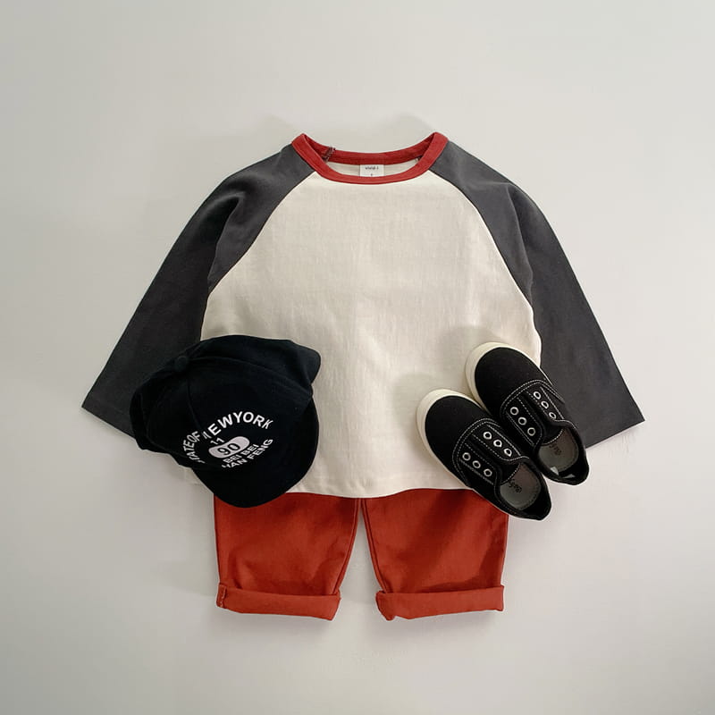 VIVID I - Korean Children Fashion - #Kfashion4kids - Vivid Raglan Tee - 9