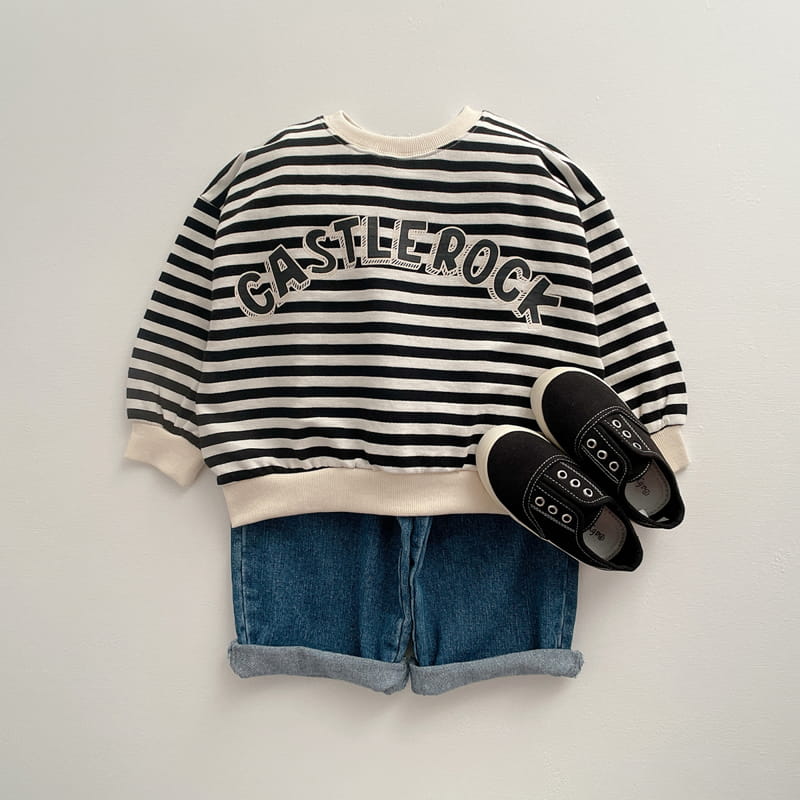 VIVID I - Korean Children Fashion - #Kfashion4kids - Stripe Sweatshirt - 2