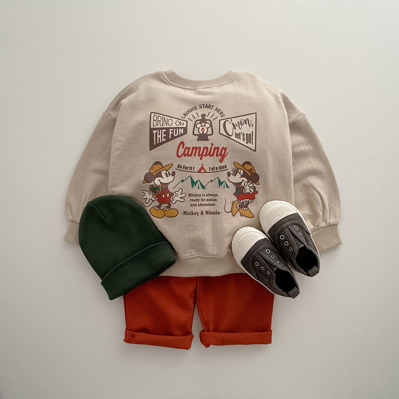 VIVID I - Korean Children Fashion - #Kfashion4kids - Camping Mickey Tee - 2