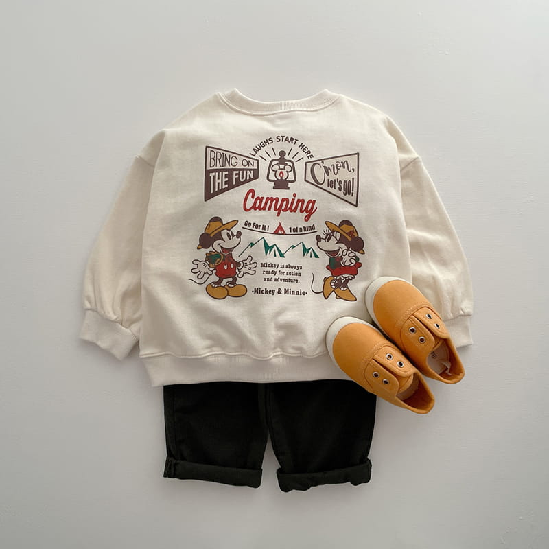 VIVID I - Korean Children Fashion - #Kfashion4kids - Camping Mickey Tee - 3