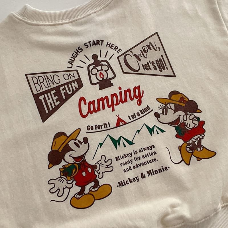 VIVID I - Korean Children Fashion - #Kfashion4kids - Camping Mickey Tee - 7