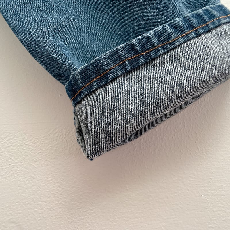 VIVID I - Korean Children Fashion - #Kfashion4kids - Wide Denim Pants - 6