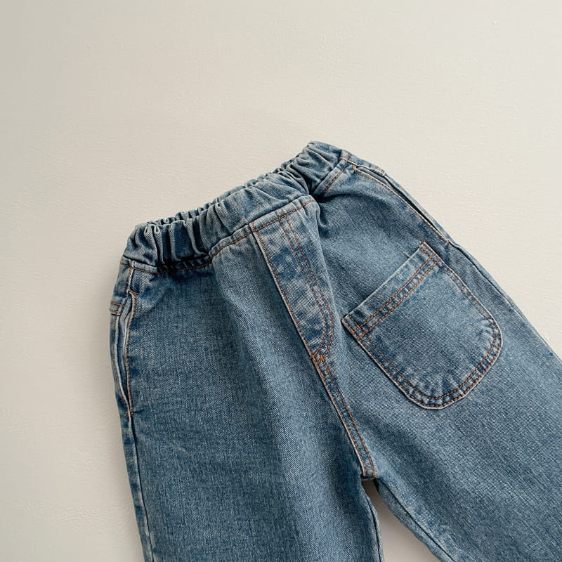 VIVID I - Korean Children Fashion - #Kfashion4kids - Wide Denim Pants - 8