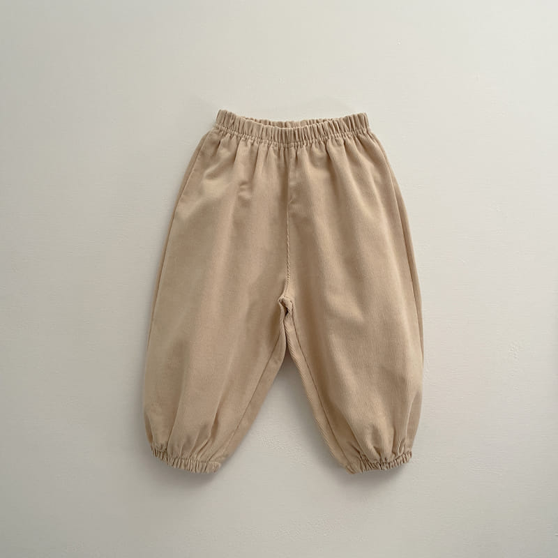 VIVID I - Korean Children Fashion - #Kfashion4kids - Corduroy Jogger Pants - 2