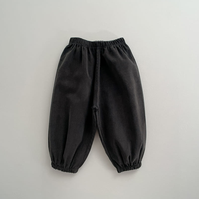 VIVID I - Korean Children Fashion - #Kfashion4kids - Corduroy Jogger Pants - 3