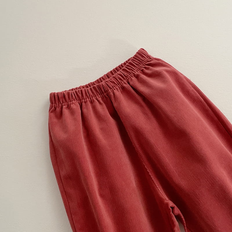 VIVID I - Korean Children Fashion - #Kfashion4kids - Corduroy Jogger Pants - 5