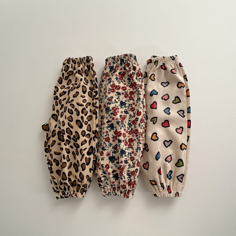 VIVID I - Korean Children Fashion - #Kfashion4kids - Print Jogger Pants