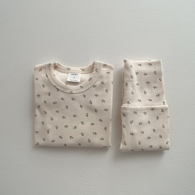 VIVID I - Korean Children Fashion - #Kfashion4kids - Flower Dot Easywear - 10