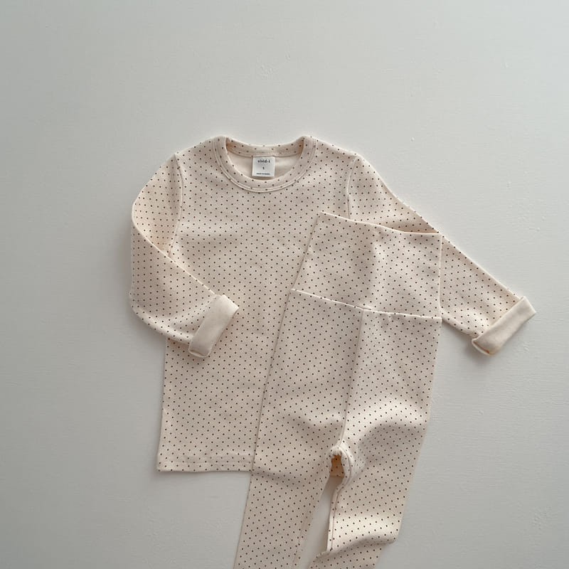 VIVID I - Korean Children Fashion - #Kfashion4kids - Flower Dot Easywear - 2