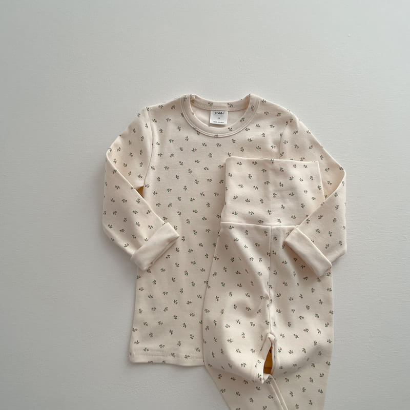VIVID I - Korean Children Fashion - #Kfashion4kids - Flower Dot Easywear - 4