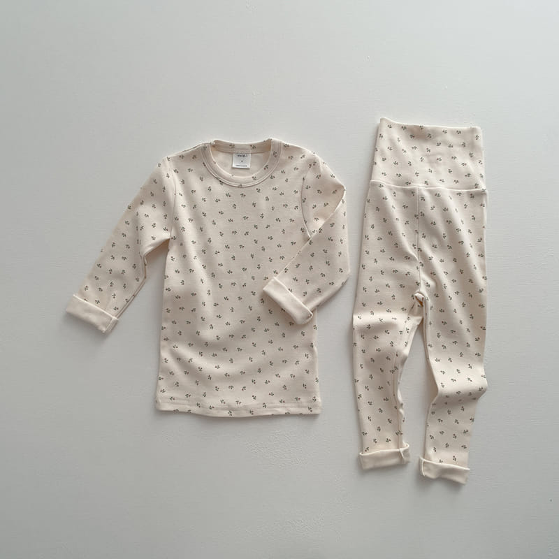 VIVID I - Korean Children Fashion - #Kfashion4kids - Flower Dot Easywear - 5