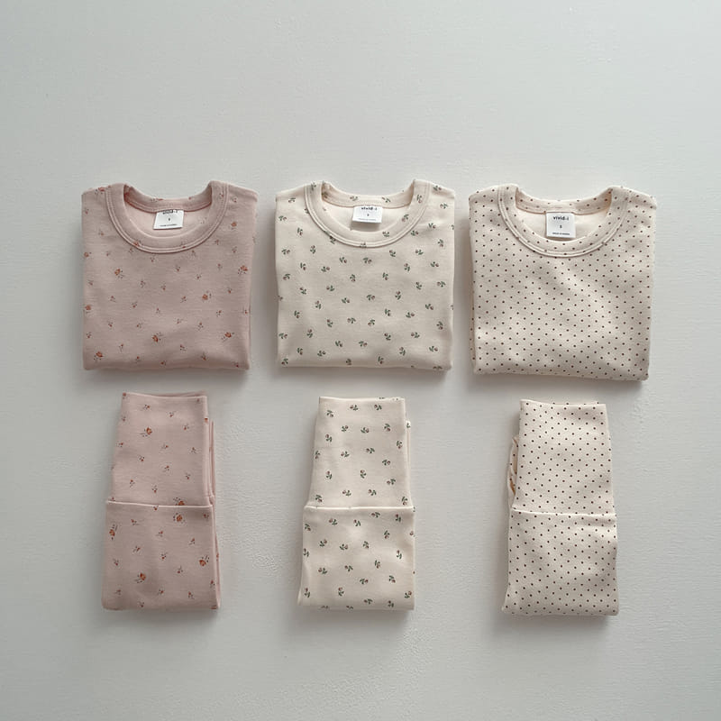 VIVID I - Korean Children Fashion - #Kfashion4kids - Flower Dot Easywear - 8