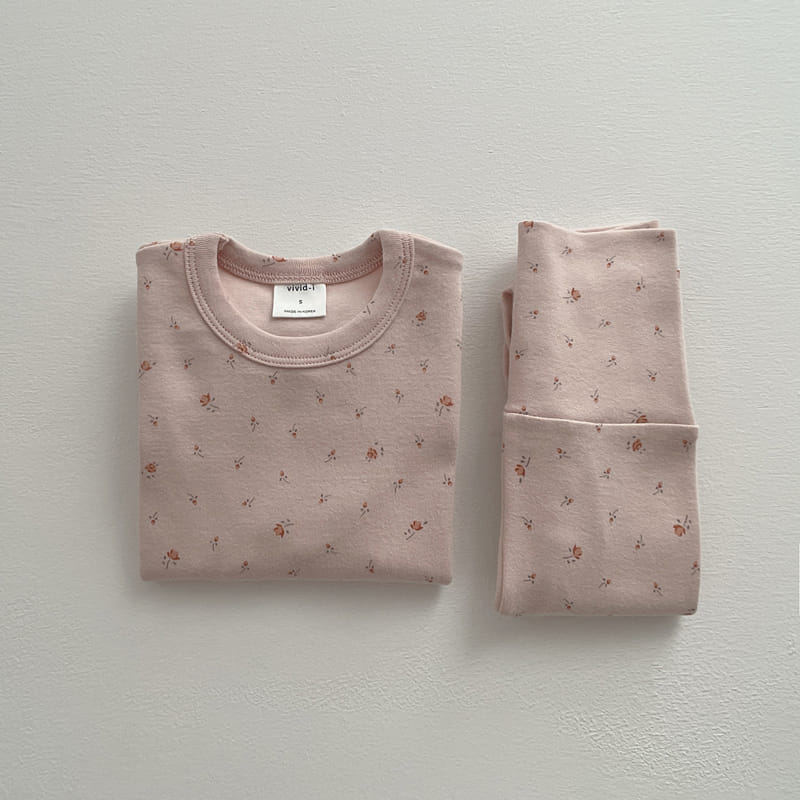 VIVID I - Korean Children Fashion - #Kfashion4kids - Flower Dot Easywear - 9
