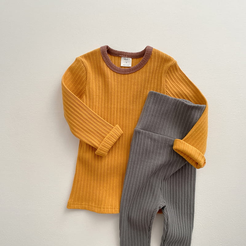 VIVID I - Korean Children Fashion - #Kfashion4kids - Stretchy Rib Easywear - 5