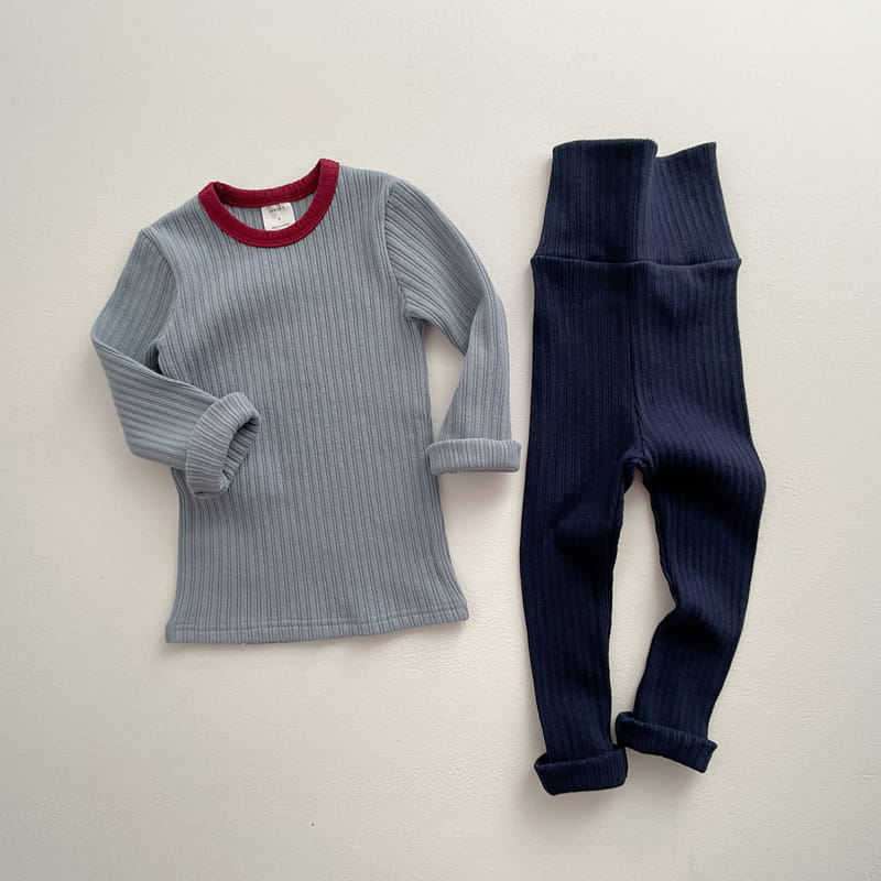 VIVID I - Korean Children Fashion - #Kfashion4kids - Stretchy Rib Easywear - 8