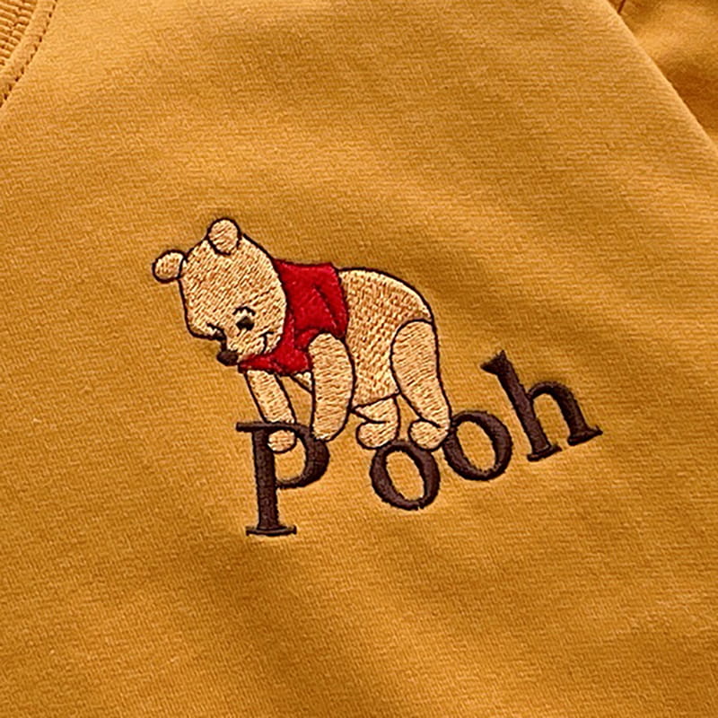 VIVID I - Korean Children Fashion - #Kfashion4kids - Disney Embroidery Layered Top Bottom Set - 12