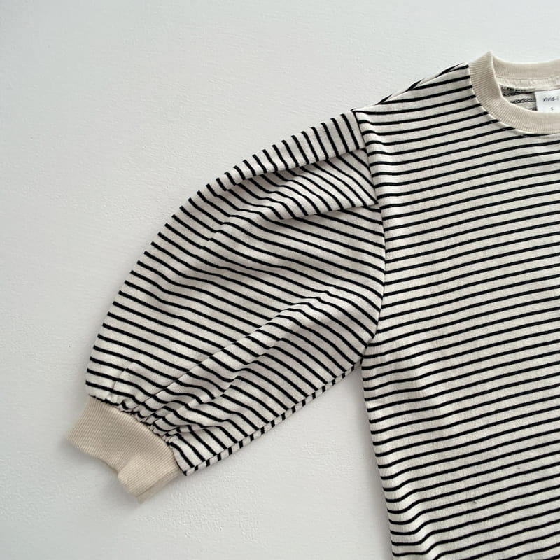 VIVID I - Korean Children Fashion - #Kfashion4kids - Stripe One-piece - 4