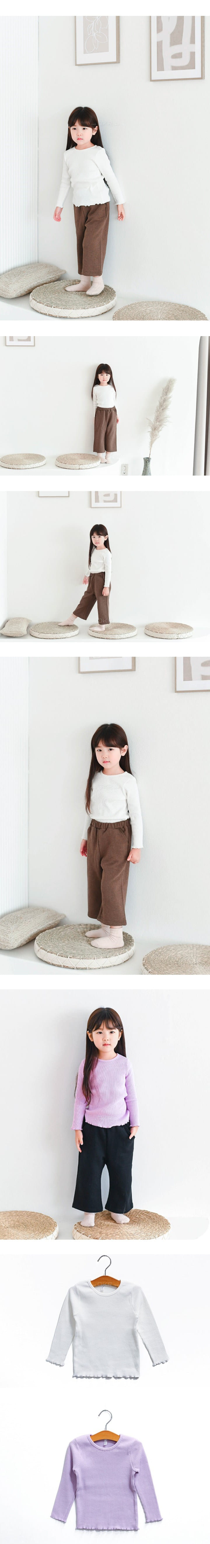 WANDOOKONG - Korean Children Fashion - #Kfashion4kids - Haze Rib Tee