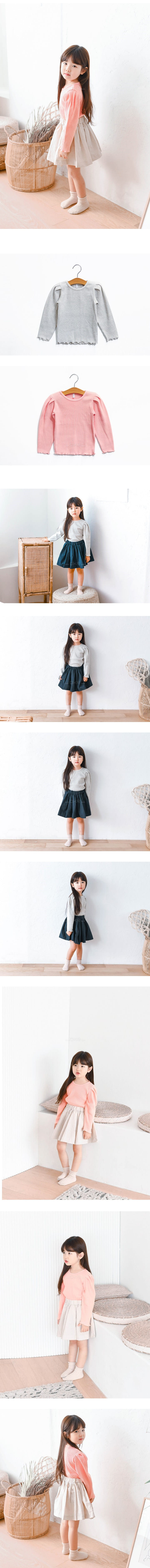 WANDOOKONG - Korean Children Fashion - #Kfashion4kids - Jane Rib Tee