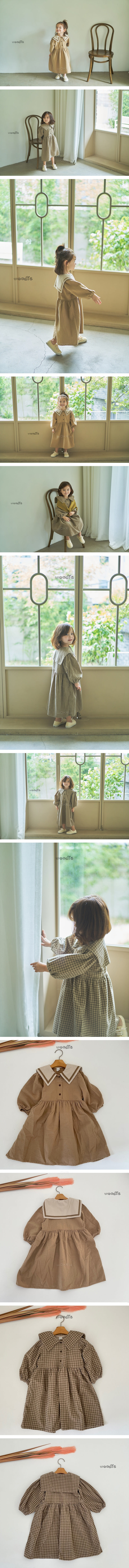 WOODIE - Korean Children Fashion - #Kfashion4kids - Sailor One-piece