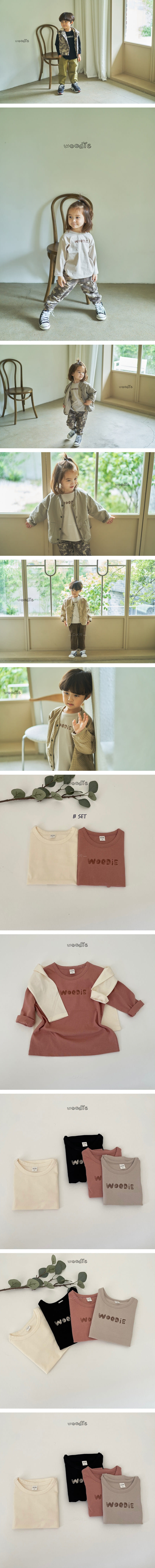 WOODIE - Korean Children Fashion - #Kfashion4kids - Win & Win 1+1 Tee B Set