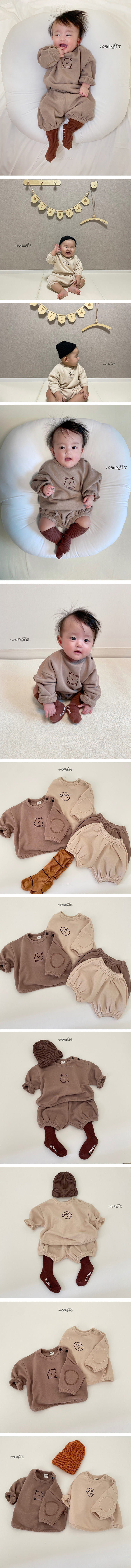 WOODIE - Korean Children Fashion - #Kfashion4kids - Puppy Friends Set