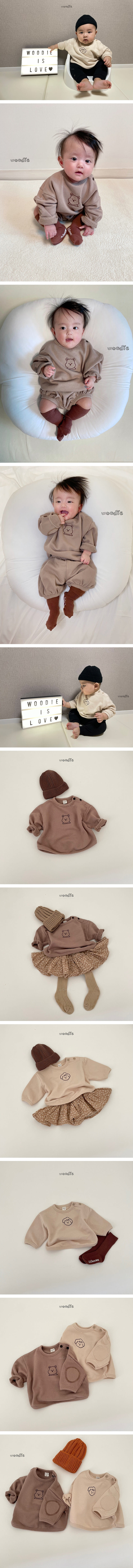 WOODIE - Korean Children Fashion - #Kfashion4kids - Puppy Friends Tee