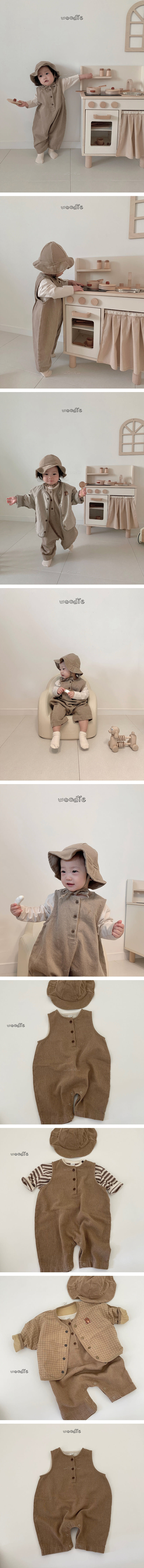 WOODIE - Korean Children Fashion - #Kfashion4kids - Jumping Bodysuit