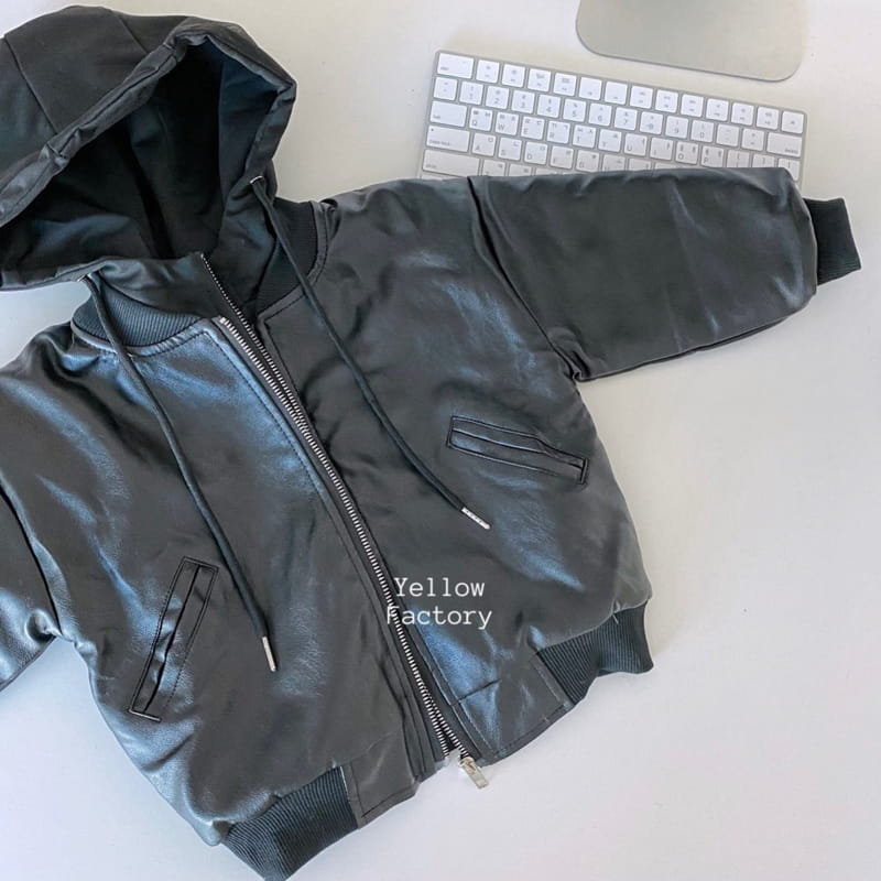 YELLOW FACTORY - Korean Children Fashion - #Kfashion4kids - Praha Leather Jacket - 11
