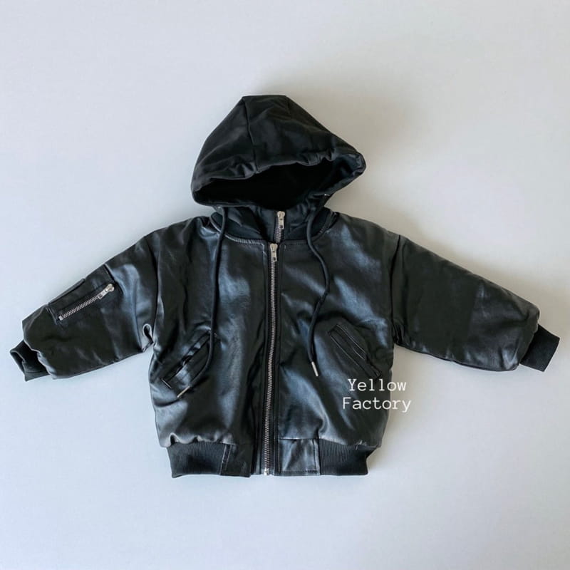YELLOW FACTORY - Korean Children Fashion - #Kfashion4kids - Praha Leather Jacket - 8